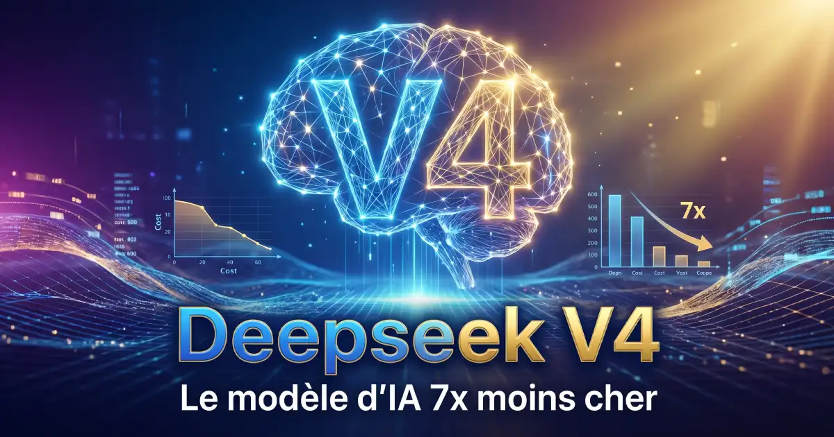 DeepSeek V4 : specs, prix et benchmarks du modèle IA chinois open source