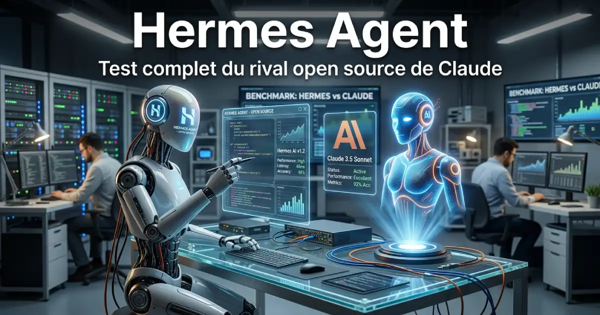 Hermes Agent : framework open source Nous Research pour agent IA auto-évolutif, testé 30 jours sur setup local