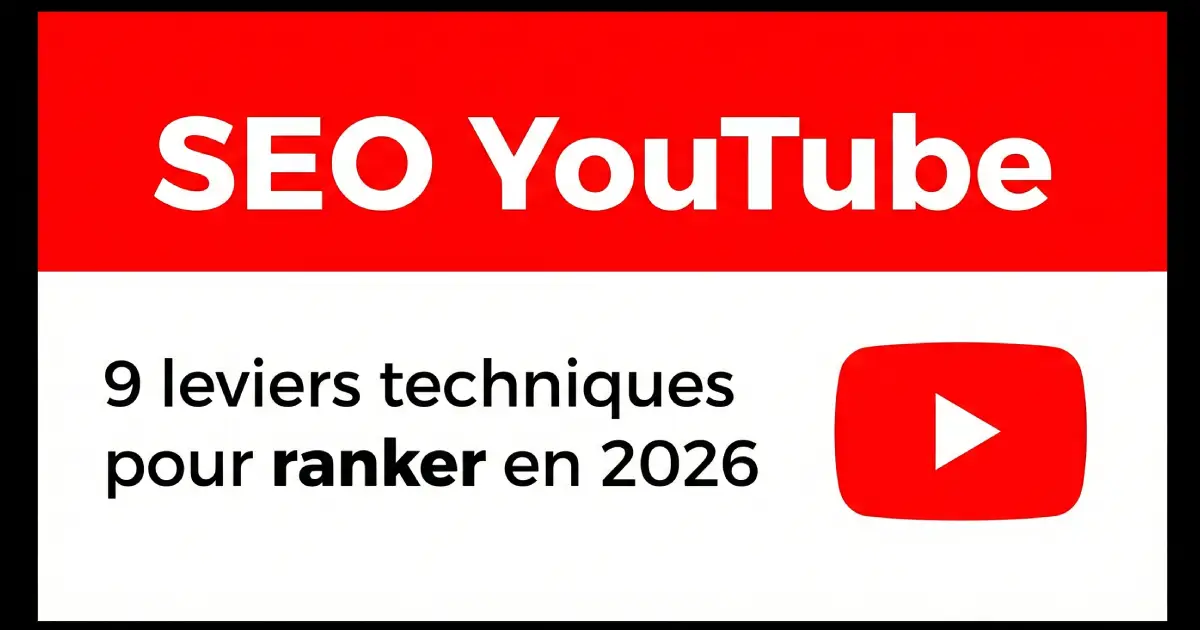 SEO YouTube : checklist technique pour positionner les vidéos